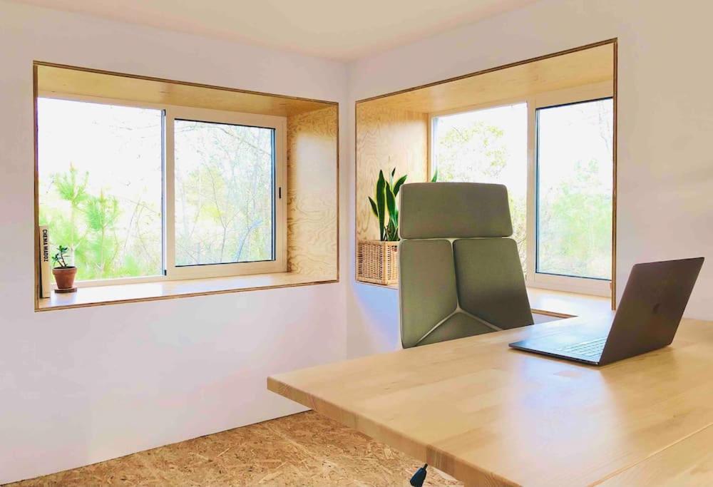 Eco Tiny Home & Office For Digital Nomads Vallmoll Zewnętrze zdjęcie
