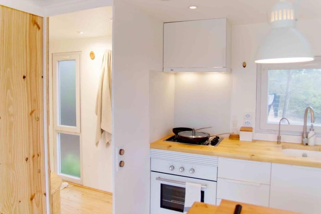 Eco Tiny Home & Office For Digital Nomads Vallmoll Zewnętrze zdjęcie